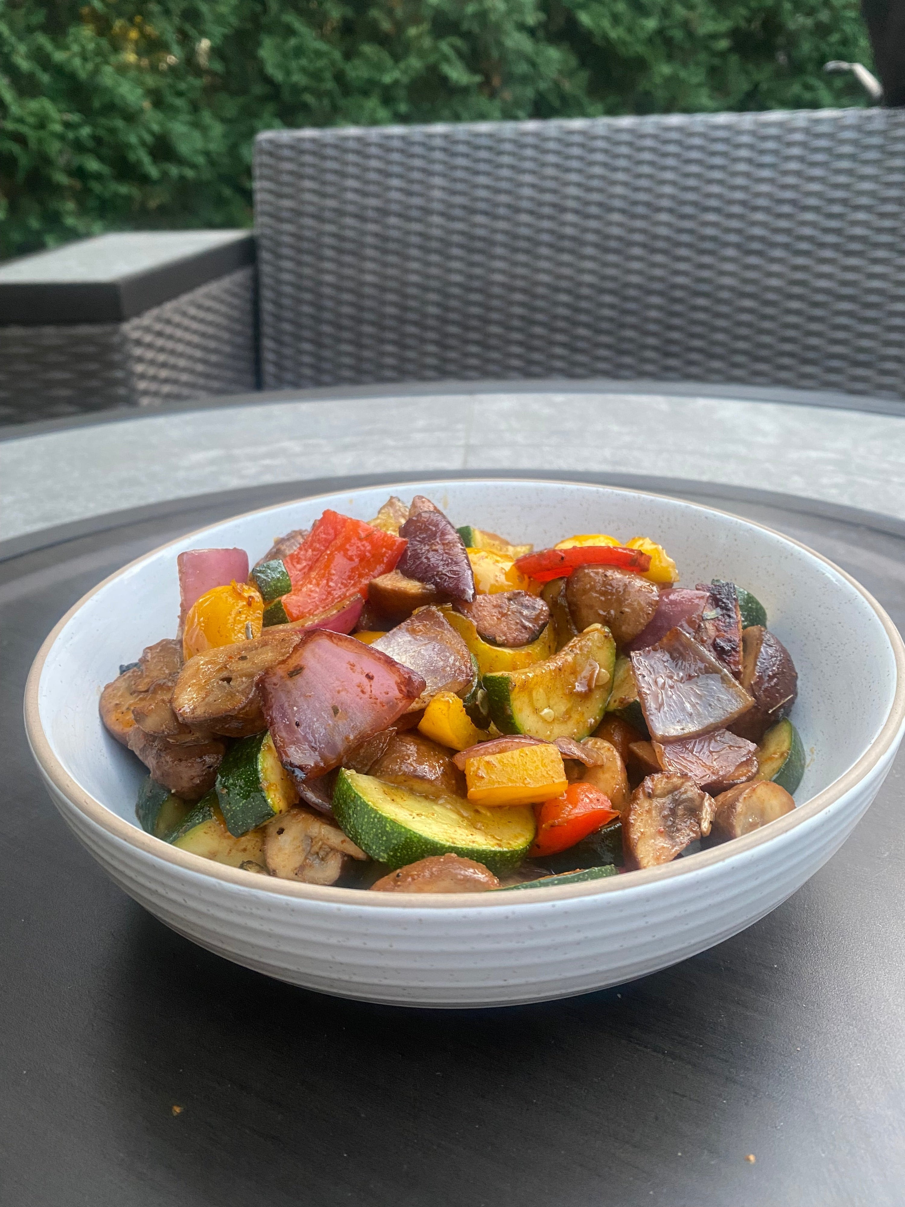 Dicky T’s BBQ Spiced Grilled Vegetables Recipe